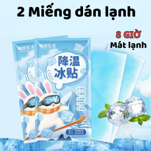 Combo 20 miếng dán làm mát cơ thể gel chống nóng hương bạc hà tác dụng lên đến 8 giờ không gây kích ứng da  - MDL01