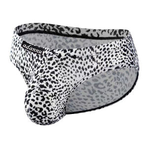 CMENIN ADANNU Leopard 1 Cái Nylon Chia Nhanh Khô Quần Lót Nam Jockstrap Ins Phong Cách Quần Đùi Nam Quần Lót Mới AD744