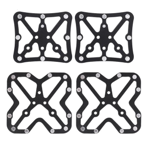 1 Pair Clipless Pedal Adapter Convert to Platform Pedal for Mountain Bikes Aluminum Clipless Platform Adapter for Bikes
