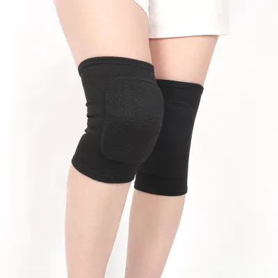 1pair Sponge Knee Pads Sport Fitness Knee Braces Breathable Kneepad Adult