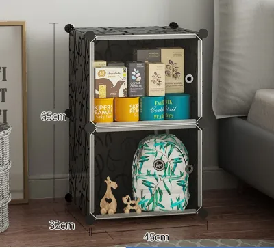 Tủ Nhựa Ghép Đa Năng Thông Minh Đựng Túi Xách Quần Áo Mỗi Ngăn Tủ 42x32x32cm Nhiều Kiểu Dáng và Màu Sắc