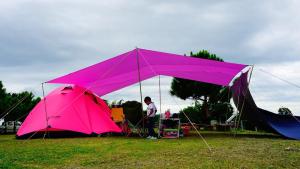 K2 New Tarp Cozy ขนาด 3.5x4.5m.และ 3.3x3.3m. ป้องกันแสง UV SPF 50 เคลือบกันฝน 6000mm-(ตัวแทนจำหน่าย Saraburi Outdoor)