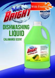 CONCENTRATED DISHWASHING LIQUID - CALAMANSI SCENT 1 GALLON