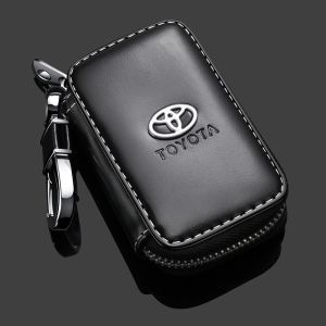 Dompet Kunci Mobil Kulit Elegan | Pelindung Key Case Car Remote | Sarung Kunci Mobil Kulit