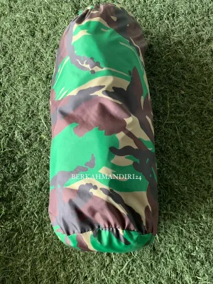Sleeping Bag Loreng Malvinas Polos Hitam Resleting Parasut Scott Tempat Tidur Waterproof