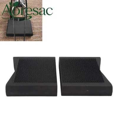 Aoresac Double Kick Pedal Block Slide Prevention Drum Pedal Block Practical for Performance
