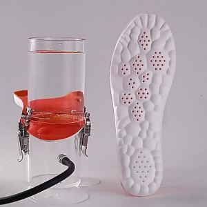 Ultra Soft Sport Insoles For Men & Women Shock Absorption Breathable Anti-Odor Sweat Absorbent PU Material