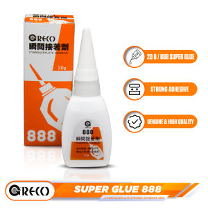Super Glue Greco 888 Adhesive 20g Fast Cure Instant Bond Cyanoacrylate Strong Shoe Glue Mighty Bond / 405 Grafted Strong Adhesive