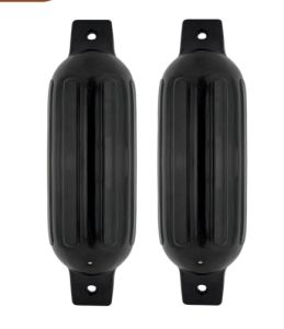 58*16Cm Style Boat Fender Boat Fenders Bumpers PVC Black 1Pcs