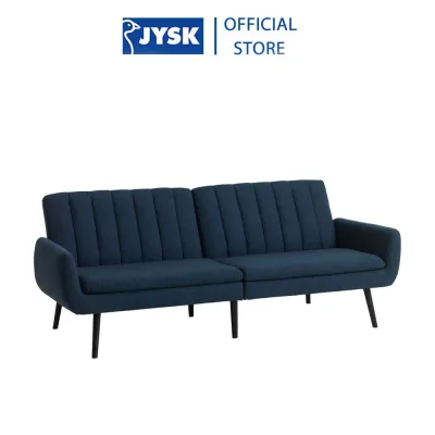 Sofa giường JYSK Harndrup vải polyester nhiều màu R210xS100/114xC85cm