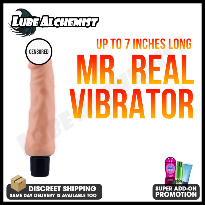 LubeAlchemist Chokchok Real Dildo Handheld Vibrator / Suction Base Adult  Toys Sex Toys For Her Female [ Discreet Packaging ] | Lazada Singapore