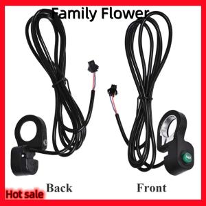 Family Flower Flash Sale Xe máy xe tay ga xe đạp nhựa còi chuyển đổi tín hiệu nút phổ 22.5mm Xe đạp điện còi chuyển đổi nút
