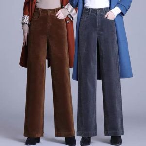 Quần ống rộng suông dài chất nhung tăm hot hit cạp khoá-HLS-Mã 89B