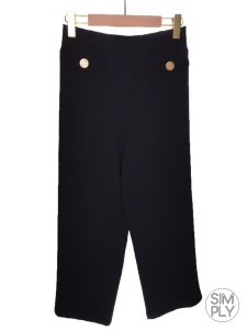 Simply กางเกงผ้าคอตตอน กางเกงขายาวผู้หญิง กางเกงเจ็ดส่วน รุ่น02