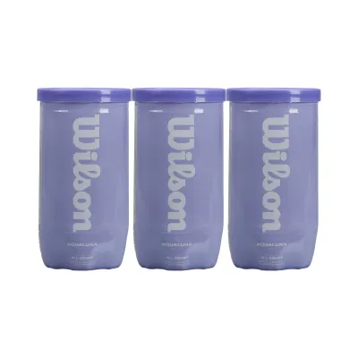 Wilson Official Limited Edition All Court 2 Tennis Balls Can (Intrigue/Aqualuna) (3 Cans) (Sakura/Mint/Lavender/Mixed)