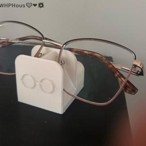 WP💓💛💖 Minimalist Anti-Slip Eyeglass Holder & Desk Organizer Sleek Glasses Display Stand Space-Saving For Home Office Ideal Gift