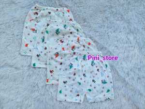 3 PCS Celana Pendek Bayi Motif Bayi Lucu / Celana Pendek Bayi Bahan katun 0 - 6 bulan