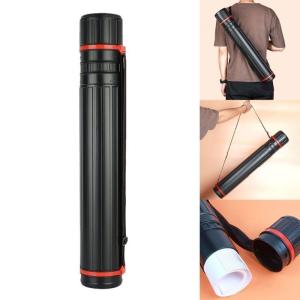 หลอดขนส่งศิลปะแบบยืดหดได้สำหรับงานศิลปะการวาดภาพศิลปะบนเอกสารที่แขวนสิ่งของหลอดเดินทาง