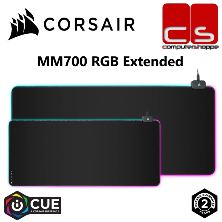 Corsair MM700 RGB Extended Cloth Series Gaming Mouse Pad Lazada