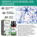 EELHOE Melissa Essential Oil Essential Improve Memory Stress Reliever Moisturizes Concentrate Massages Skin Balm Oil Stress Reliever Concentrate Improve Officinalis Memory Melissa Relax Oil Essentia. 