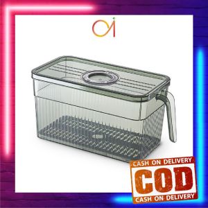 AI-C579 Organizer Penyimpanan Buah Sayur / Kotak Kontainer Akrilik Transparan Rak Makanan Kulkas