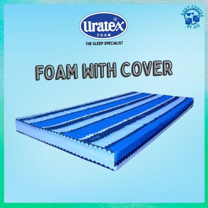 4 INCHES URATEX ORIGINAL FOAM WITH COVER/ 4INCHES THICK FOAM/ URATEX