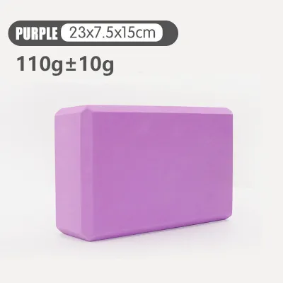 High Density Foam Yoga Block EVA Yoga Brick Yoga Block Pilates Foam Fitness Exercise Stretching Indoor Sport Tool Exercise Stretching Exercise Training 高密度瑜伽砖 瑜伽锻炼 普拉提