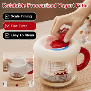 Home Yogurt Filter Extractor Dryer Separator Rotatable Home Whey Cooling Pressurized Time Gauze