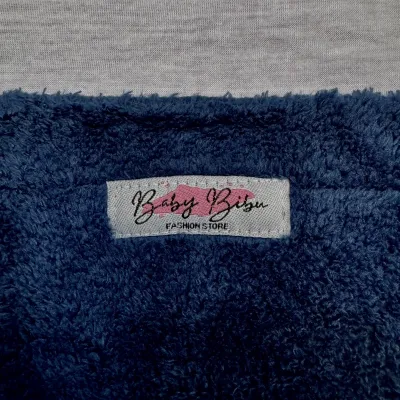 Selimut Bedong Bayi Praktis Lucu 0-6 bulan Bahan Bulu Domba Motif Kelinci
