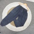 CELANA JOGER JEANS WANITA KANTONG DEPAN /READY SIZE L/XL-JUMBO (COD). 