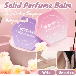 Long-Lasting Fragrance Solid Perfume Body Deodorant Antiperspirant Portable Moisturizing Solid Balm