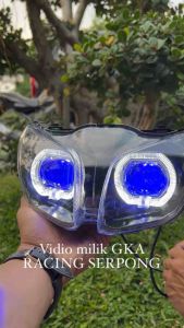 REFLEKTOR LAMPU DEPAN JUPITER Z ROBOT 2010 BILED MINI LED