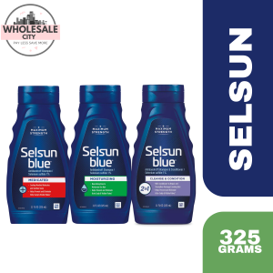 SELSUN Blue Medicated Anti Dandruff Shampoo with Menthol 11 fl. oz 325ml