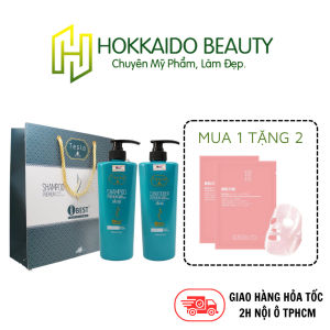 Dầu gội dầu xả iBest Tesla Shampoo Conditioner Premium Collagen Keratin Repair 750ml