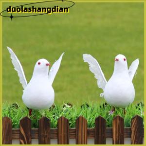 [Duola] ขนนกโฟมนกพิราบเทียมเครื่องประดับงานฝีมือสำหรับงานแต่งงาน