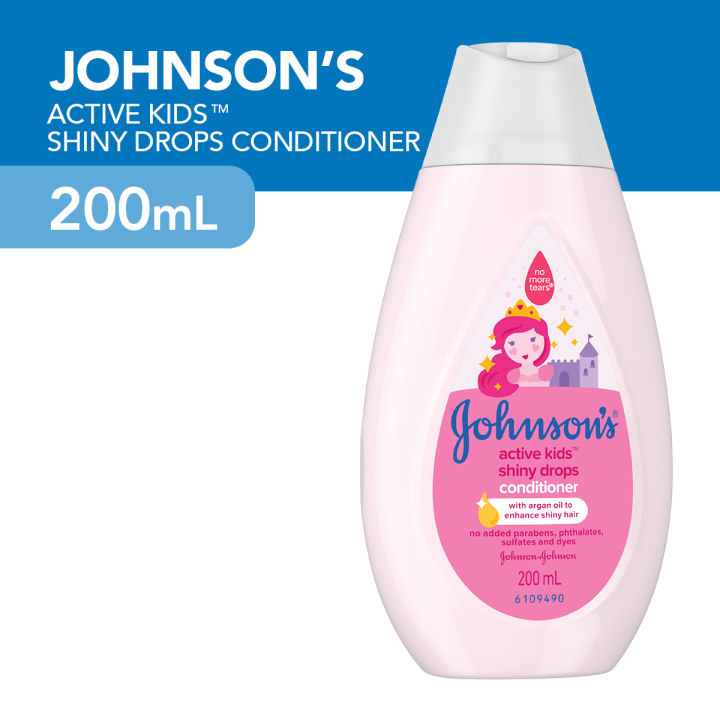 JOHNSONS BABY CONDITIONER SHINY DROPS 200ML Lazada PH