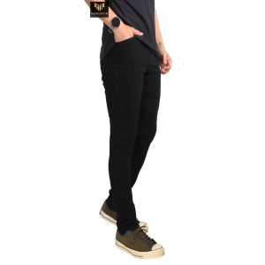 NANGKON - Celana Jeans Pria Bahan Melar Pensil Panjang Cowok Slimfit Denim Premium