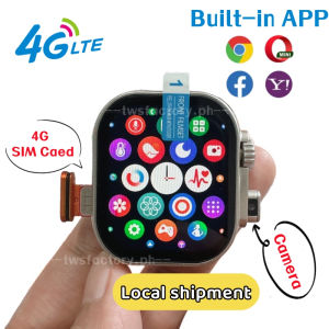 【Local Shipment】Ultra2 Smart Watch With Sim Slot 4G Phone Call SmartWatch Full Screen Fitness Tracker Smartwatch Men Women