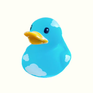 Infantino : Bath Duck - ของเล่นในน้ำรูปเป็ดแฟนซี