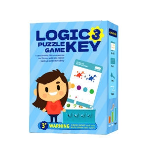 Mainan Kunci Logika Kreatif Anak / Montessori Toys / Edukasi Permainan Kartu Toys