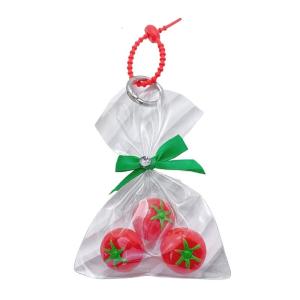 Độc đáo cà chua thiết kế Keychain Charming cà chua thiết kế Keychain thanh lịch keyrings trang trí cho các trường học hoặc du lịch