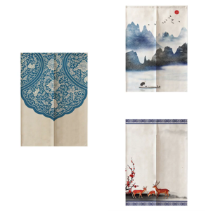 Thanh lịch cửa tấm thảm Rèm cho cửa Trang trí Hoàn hảo cho quán cà phê trà hoặc nhà hàng rèm treo bảng điều khiển