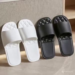 [Free Shipping]Travel Hotel Slippers Suitable For Bathing Indoor Non-Slip Portable EVA Soft-Soled CoupleS Waterproof Slippers