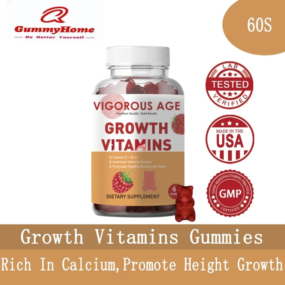 Growth Vitamins Calcium Gummies for kids Rich multivitamins