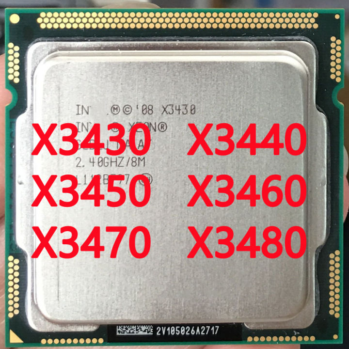 Xeon Processor X3430 X3440 X3450 X3460 X3470 Quad-core LGA 1156-pin ...
