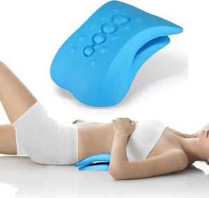 Z6 2026 4-in-1 Neck Shoulder Massager with Heat & Pulse Deep Tissue Kneading Pillow Remote Control Portable Travel Neck Relaxer for Pain Relief in Office/Car/Home Use