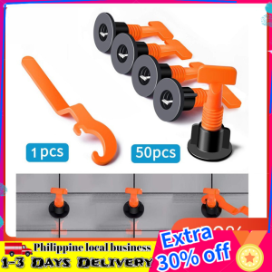 【50pcs/set】Tile Leveler Level Wedges Tile Spacers For Flooring Wall Tile Spacer Carrelage Tile Leveling System Leveler Locator Spacers Plier Tile Locator Leveler Craftsman Ceramic