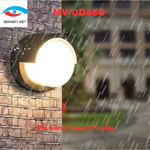 Đèn Tường LED Ngoài Trời Mắt Việt MV-OD860 Công Suất 10w Ánh Sáng Vàng 3000k Bảo Hành 24 Tháng