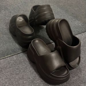 [Free Shipping] New thick-soled sparkling star womens slippers EVA summer casual fashion outdoor platform non-slip sandals for women