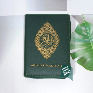 Mushaf Madinah A7 SAKU Tajwid Warna Standar Malaysia Nonterjemah Jaket Resleting Al-Quran Rasm Asli Utsmani Madinah Al Quran Santri At-Tajwid Tahajud Hufaz Hafidz